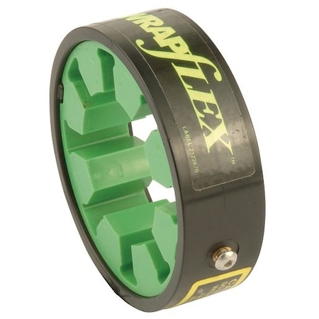 Rexnord 6.01 in. Outside Diameter, Elastomeric Coupling Type, Element Assembly, Polyurethane 30R NYL COVER/ELEMENT WRAPFLEX 3701478